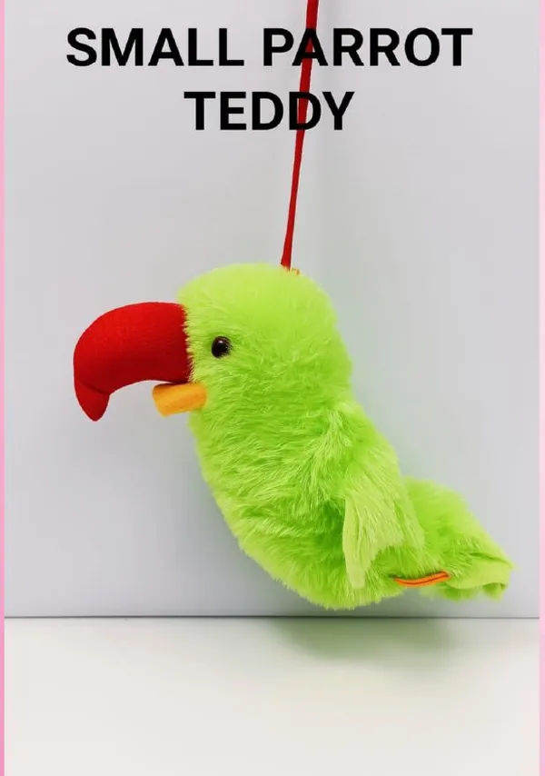 Green_Faux_Fur_Stuffed_Toy_For_Kids
