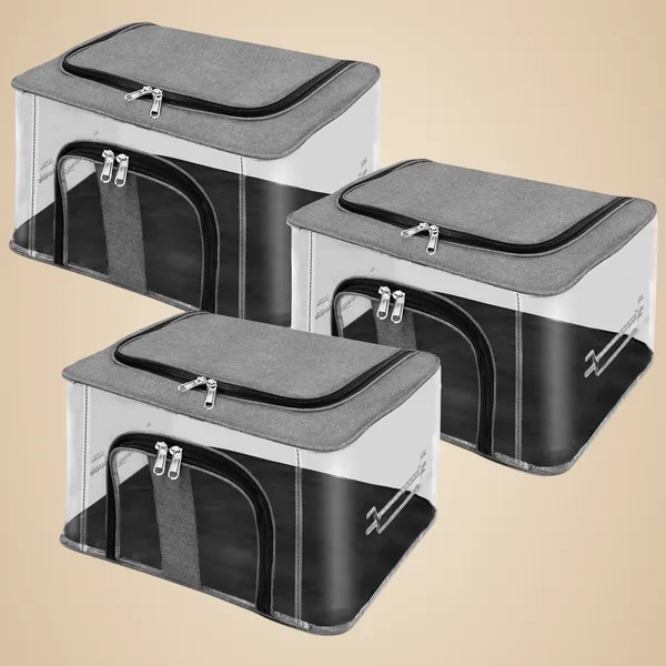 Pack_Of_3_Grey_Premium_Pvc_Storage_Box_For_Clothes_Closet_Wardrobe