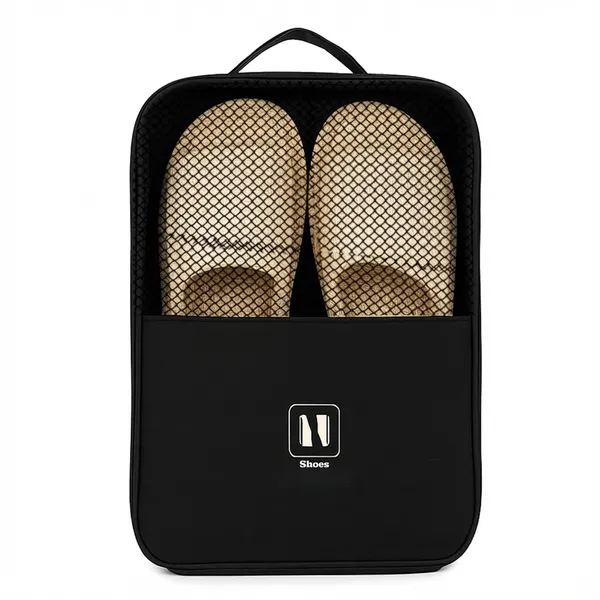 Black_Premium_Matty_Shoe_Bag