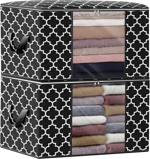 Pack_Of_2_Black_Premium_Non_Woven_Storage_Containers