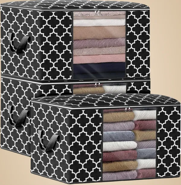 Pack_Of_3_Black_Premium_Non_Woven_Storage_Containers