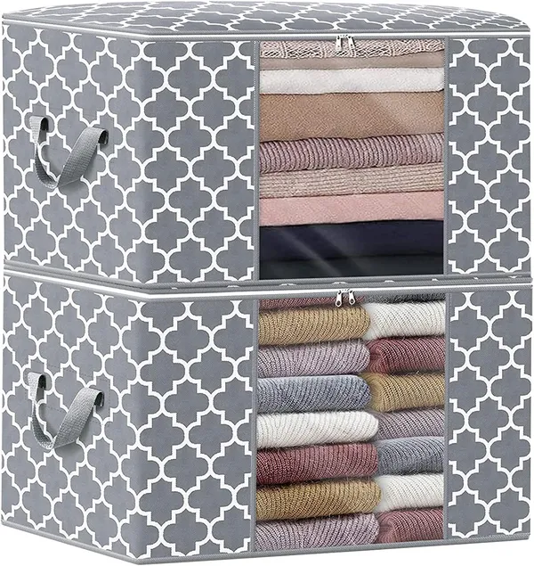 Pack_Of_2_Grey_Premium_Non_Woven_Storage_Containers