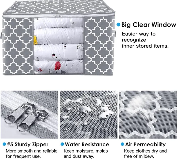 Pack_Of_2_Grey_Premium_Non_Woven_Storage_Containers