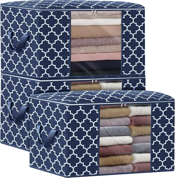 Pack_Of_3_Navy_Premium_Non_Woven_Storage_Containers