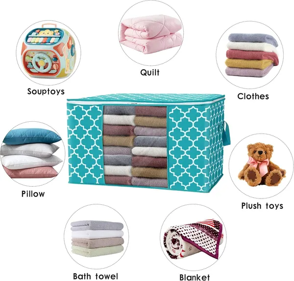 Pack_Of_6_Green_Premium_Non_Woven_Storage_Containers