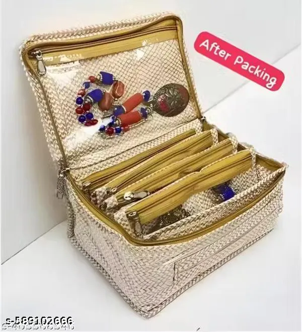 Beige_Premium_Non_Woven_Makeup_Pouch
