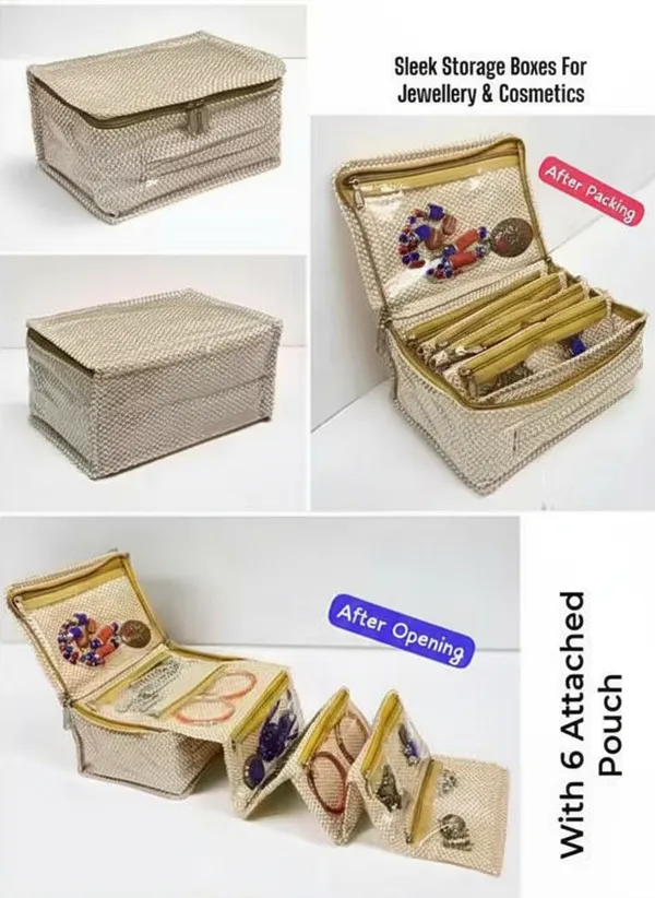 Beige_Premium_Non_Woven_Makeup_Pouch