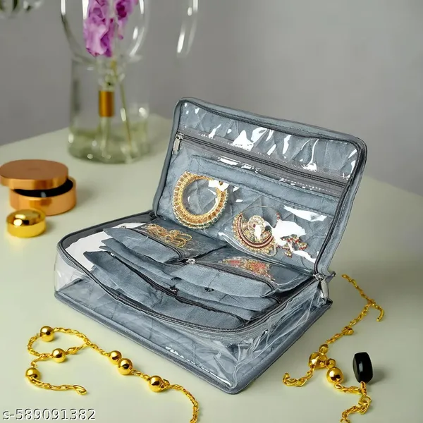 Grey_Premium_Fabrics_Jewelry_Storage_Bags