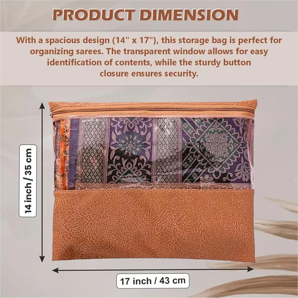 Pack_Of_12_Beige_Premium_Non_Woven_Saree_Covers