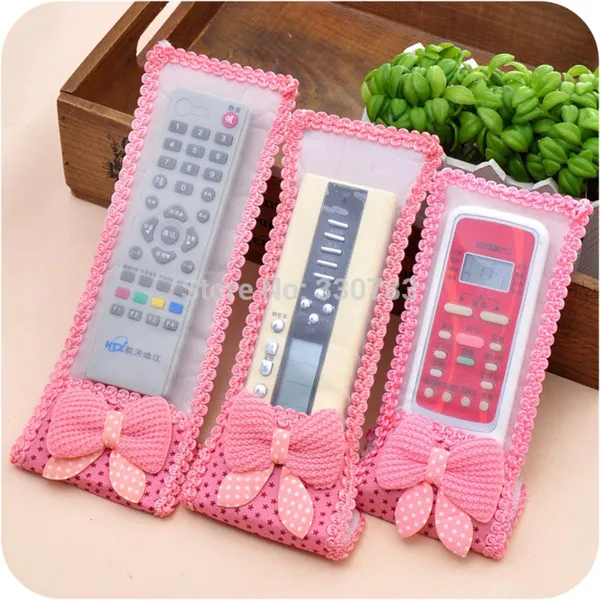 Pack_Of_3_Pink_Premium_Fabrics_Remote_Control_Covers