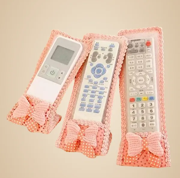 Pack_Of_3_Pink_Premium_Fabrics_Remote_Control_Covers