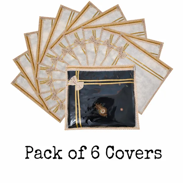 Pack_Of_6_Brown_Premium_Non_Woven_Saree_Covers