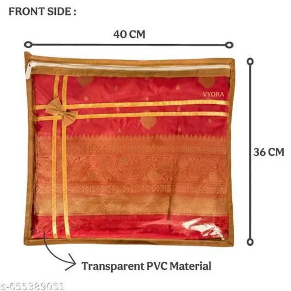 Pack_Of_12_Beige_Premium_Non_Woven_Saree_Covers