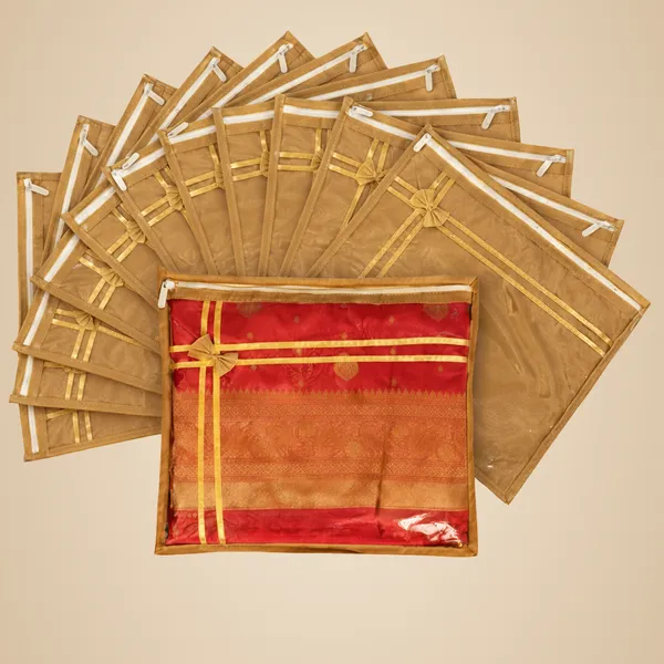 Pack_Of_12_Beige_Premium_Non_Woven_Saree_Covers