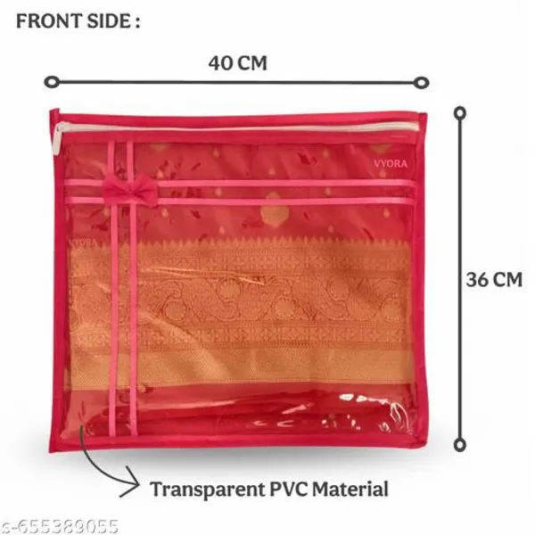 Pack_Of_12_Pink_Premium_Non_Woven_Saree_Covers