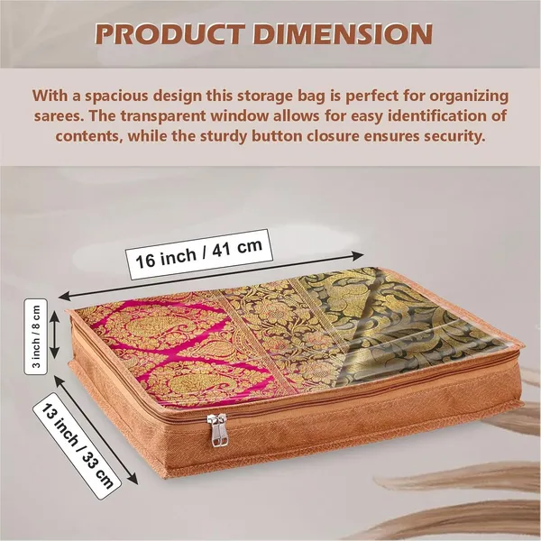 Pack_Of_12_Beige_Premium_Non_Woven_Saree_Covers