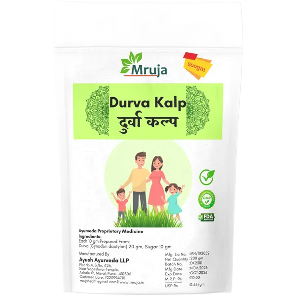 Mruja_Durva_Kalp_Ayurvedic_Proprietary_Medicine_400Gm