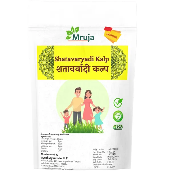 Mruja_Shatavaryadi_Kalp_Ayurvedic_Proprietary_Medicine_(400Gm)