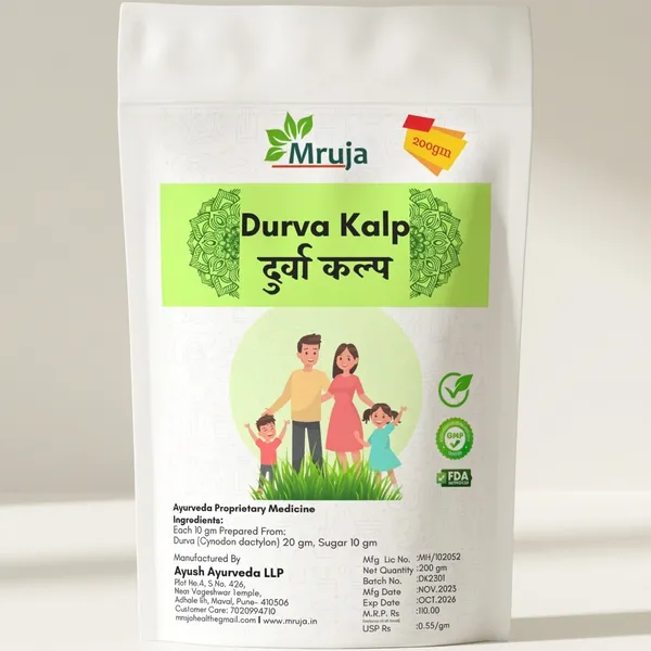 Mruja_Durva_Kalp_Ayurvedic_Proprietary_Medicine_400Gm