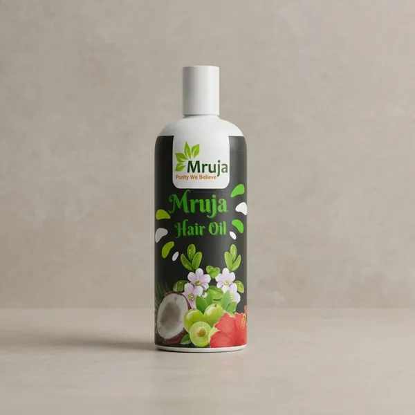 Mruja_Hair_Oil_Natural_Ayurvedic_Blend_For_Hair_Nourishment