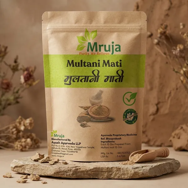 Mruja_Multani_Mati_Powder_100%_Natural_Fuller'S_Earth_For_Skin_And_Hair_Care_(250G)