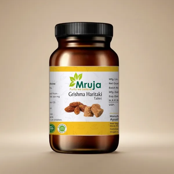 Mruja_Grishma_Haritaki_Tablet_Ayurvedic_Digestive_&_Wellness_Supplement