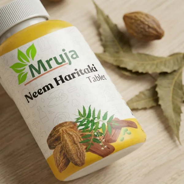 Mruja_Neem_Haritaki_Herbal_Ayurvedic_Tablet