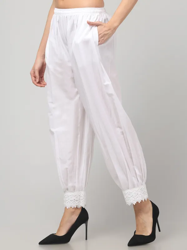 White_Cotton_Palazzo_Pants_For_Women