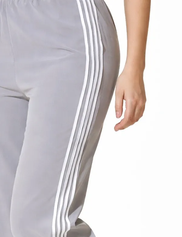Grey_&_White_Polyester_Track_Pants_For_Women