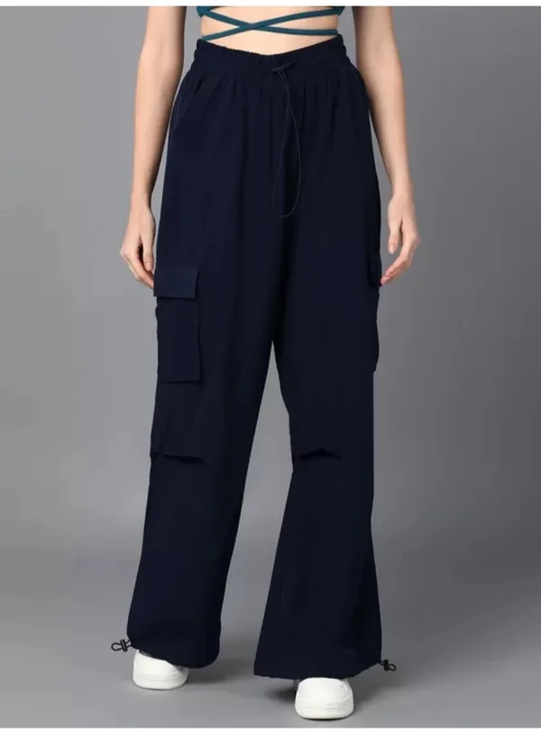 Black_Corduroy_Cargo_Palazzo_Pants_For_Women