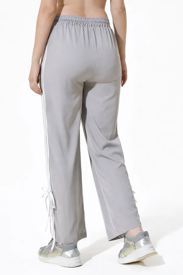 Grey_&_White_Polyester_Track_Pants_For_Women