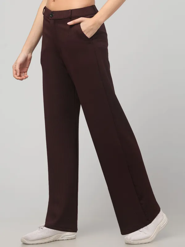 Dark_Brown_Corduroy_Trousers_For_Women