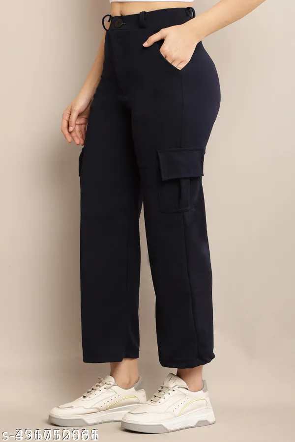 Black_Hojri_Fabric_Cargo_Pants_For_Women