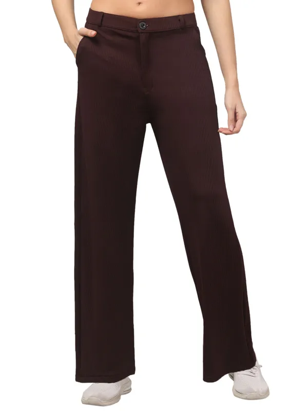 Dark_Brown_Corduroy_Trousers_For_Women