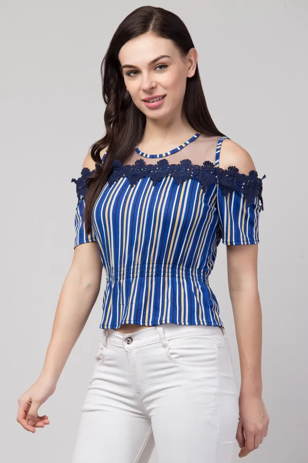 Blue_Malai_Cotton_Top_For_Women