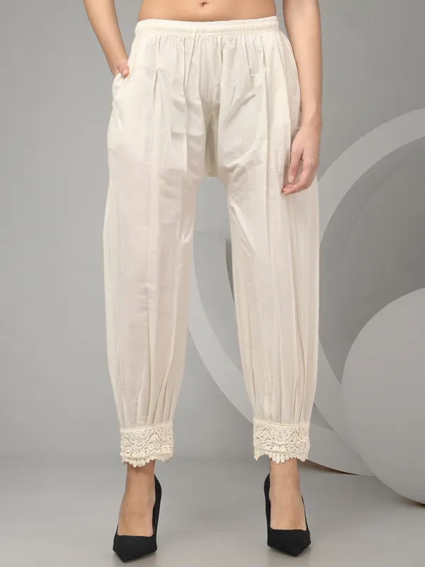 White_Cotton_Palazzo_Pants_For_Women