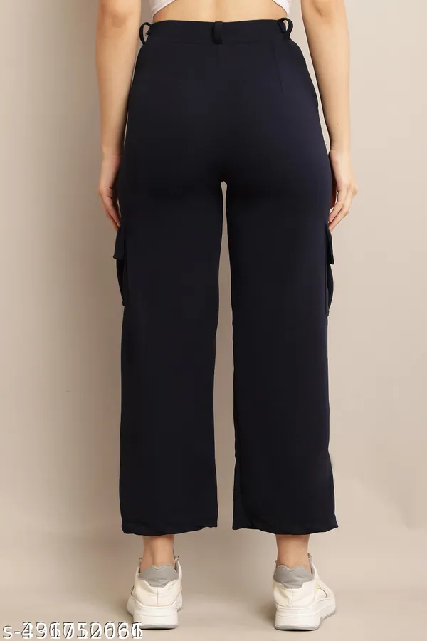 Black_Hojri_Fabric_Cargo_Pants_For_Women