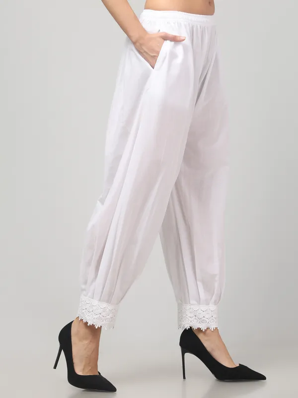 White_Cotton_Palazzo_Pants_For_Women