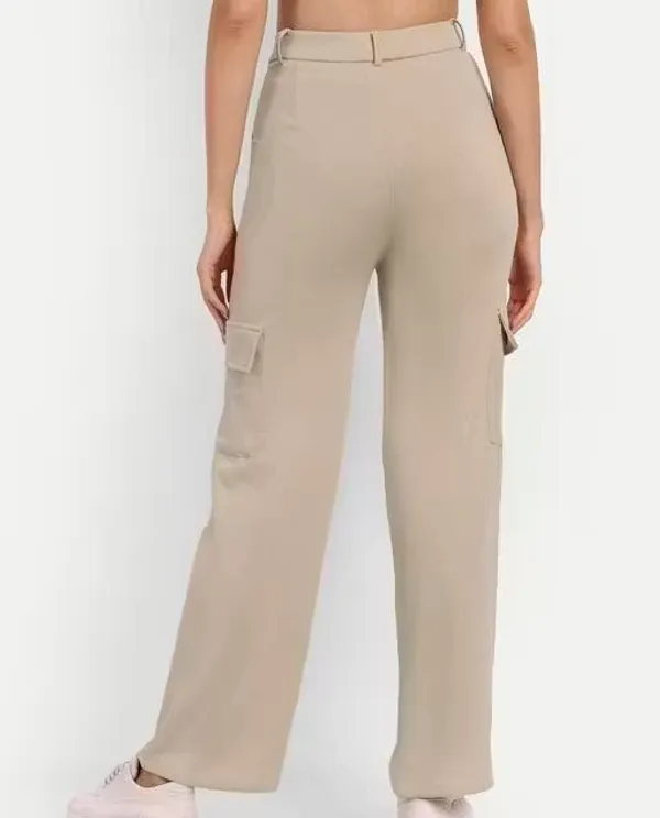 Brown_Corduroy_Cargo_Pants_For_Women