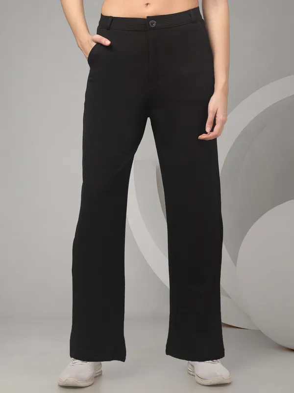 Black_Polyester_Trousers_For_Women