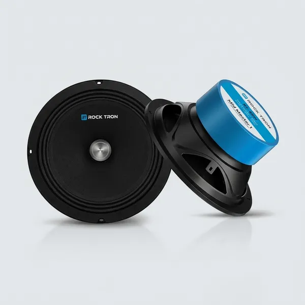 White_And_Sky_Blue_Rock_Tron_Mid_Master_1_Rt-6701_6.5_Inch_Car_Mid_Range_Speaker_-_660W_Peak,_80W_Rms