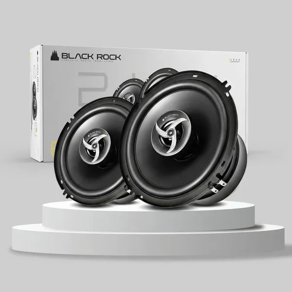 White_And_Black_Rock_2+_6-Inch_2-Way_Coaxial_Car_Speakers_(500W_Max_/_200W_Rms)