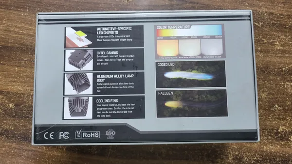 Grey_And_Black_Coozo_2.0"_Led_Projector_Fog_Lamps_With_Carbon_Fibre_Ring_-_Metal_Grey_(3_Colour_Modes,_Intel_Canbus_Compatible)