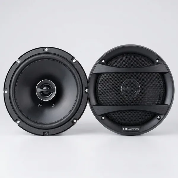 White_And_Red_Nakamichi_Nse1628_6.5-Inch_2-Way_Coaxial_Car_Speakers_-_490W_Maximum_Power