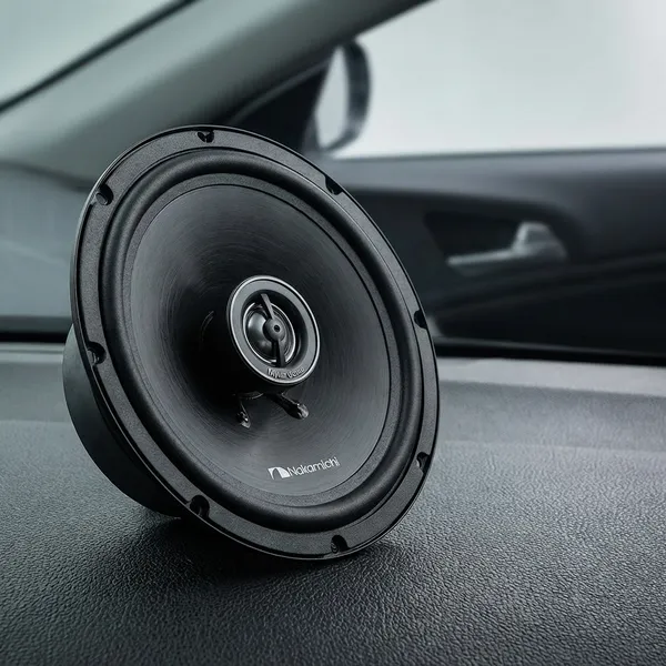 White_And_Red_Nakamichi_Nse1628_6.5-Inch_2-Way_Coaxial_Car_Speakers_-_490W_Maximum_Power