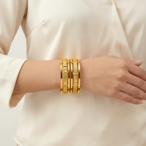 Traditional_Gold_Plated_Bangles_Set__For_Women