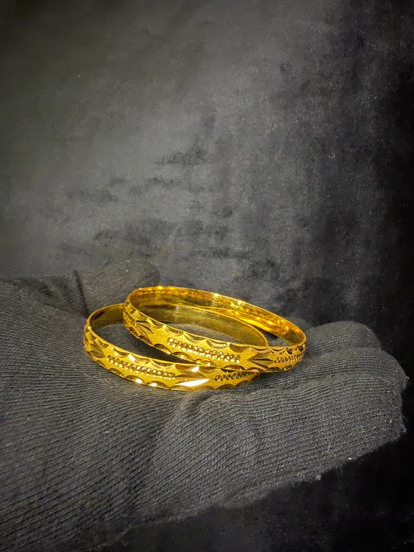 Elegant_Gold_Plated_Bangles_Set_of_2_For_Women