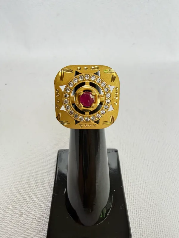 Elegant_Gold_Plated_Ruby_and_Diamond_Ring_For_Women