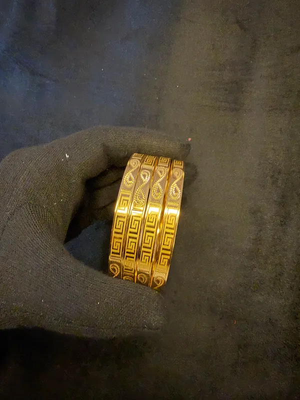 Gold_Plated_Layered_Bangle_Set_for_Women_For_Women