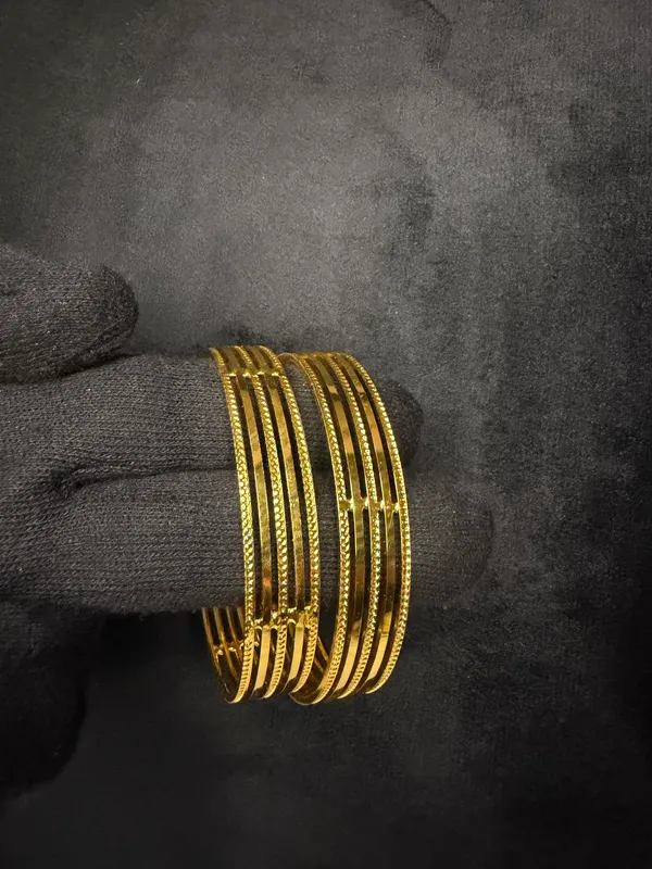 Golden_Criss_Cross_Bangle_Set___Traditional_Indian_Bangles_For_Women